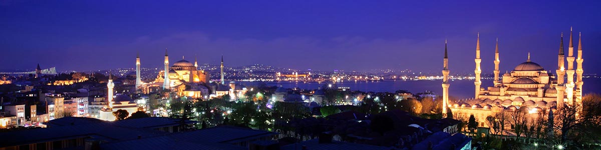 Panoramic view of Istambul