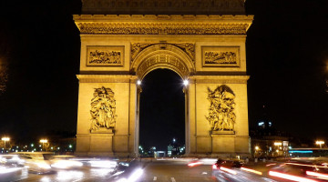 Arco de Triumfo en Paris, Francia