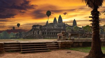 Angkor Wat sunset , Cambodia