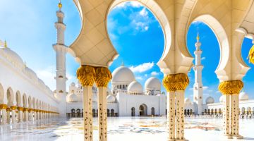 Sheikhzayed mosque Abu dhabi, Dubai