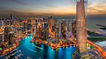 marina skyline Dubai