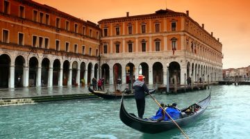 Gondola Ride in Venice, Italy