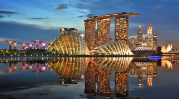 Singapur skyline