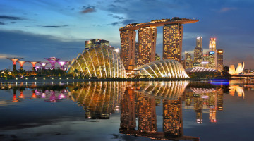 Singapur skyline